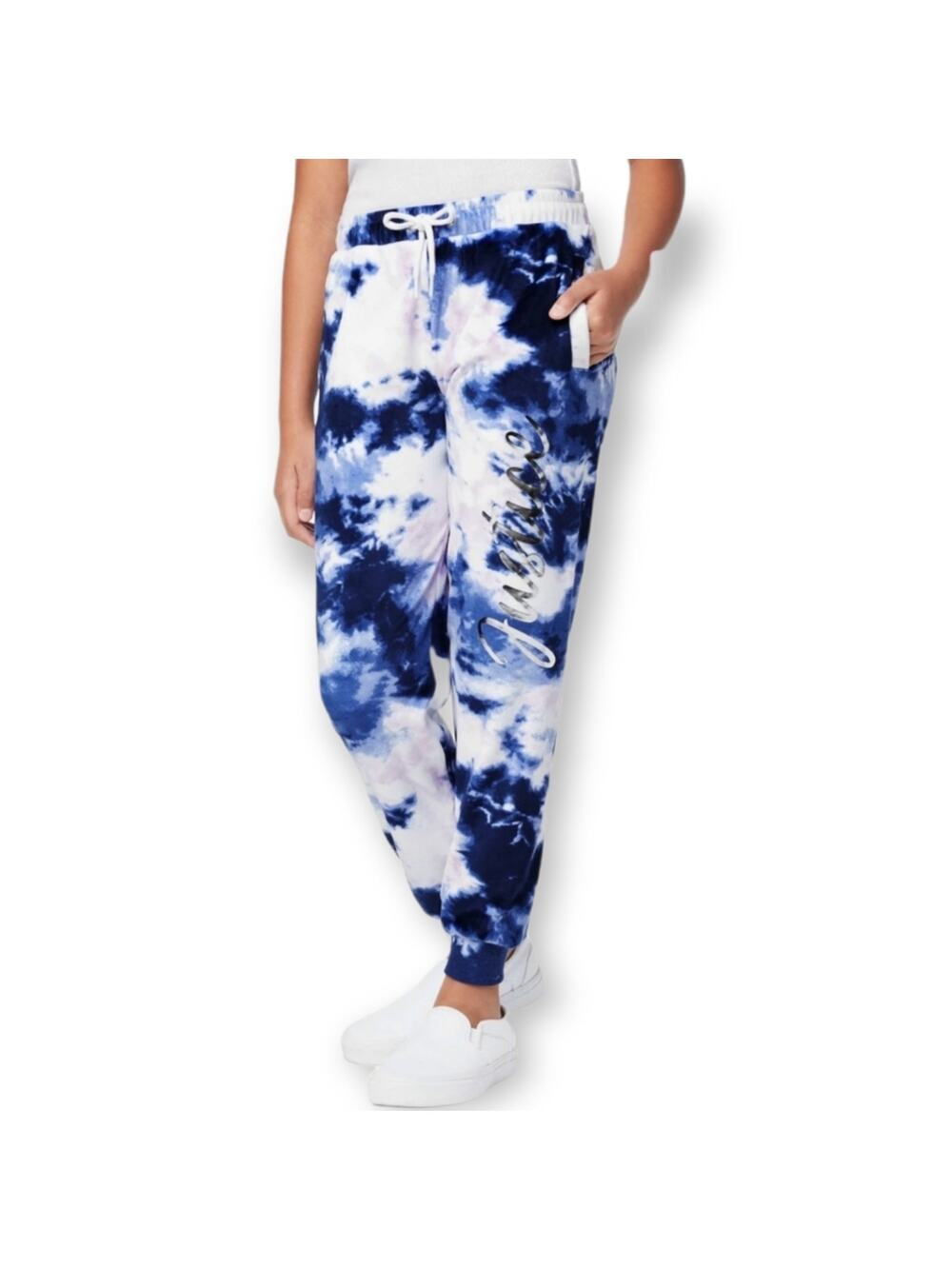 Justice Collection X tie dye joggers size M